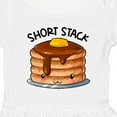 thumbnail image 4 of Inktastic Short Stack Cute Pancake Breakfast Girls Toddler Dress, 4 of 5