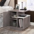 thumbnail image 4 of Sauder La Collection East Rock Chevet, Finition Ashen Oak, 431756, 4 of 9