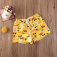 thumbnail image 3 of Baby Toddler Boys Printed Swim Shorts Bathing Suit Beach Pool Boy Swim Trunks (Watermelon, 18-24 Months), 3 of 4