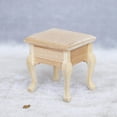 thumbnail image 2 of serony Table de Chevet de Chambre en Bois Simulée 1/12 pour Filles, Cadeaux, 2 of 9