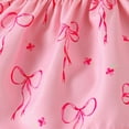 thumbnail image 4 of CAUYDY Toddler Baby Girls Outfits Short Sleeves T-Shirt Tops + Shorts Cute Outfits Set For Kid Summer Outfits 3t 4t 5t 6t 7t Kid Daily School Activities (Sizes 6-12 Months,F02-Pink), 4 of 9
