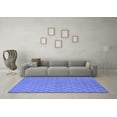 thumbnail image 3 of Ahgly Company Indoor Rectangle Oriental Blue Industrial Area Rugs, 2' x 5', 3 of 4