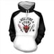 thumbnail image 4 of Sudadera con capucha holgada con estampado digital 3D de Stranger Things 4 para hombre y mujer, serie Hawkins Club, varios colores y tallas., 4 of 5
