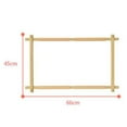 thumbnail image 4 of Handmade Embroidery Frame Cross Stitch Adjustable Cross Stitch Display Reusable, 4 of 4