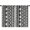 Boho Bohemia Geometric, variant on Blackout Kids Curtains,Boho Bohemia Geometric Line Art Childrens Insulated Curtains Set Of 2,Bedroom Essentials,Toddler Room Decor 52"x84"(132x213cm)