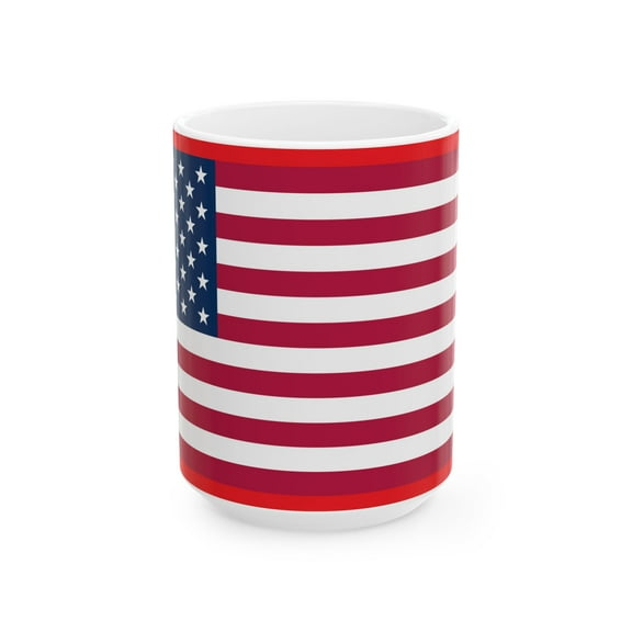 Patriotic Mug, USA Flag , Veterans Day Mug