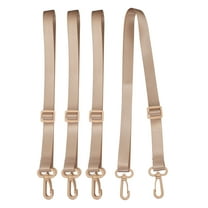 Water Bottle Holder Lanyard, Polyester Water Bottles Sling Strap Adjustable Water Bottles Holder Shoulder for Outdoor Camping Walking, Khaki/4 PCS