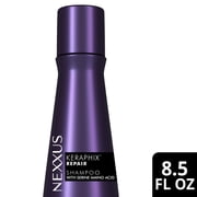 Nexxus Keraphix Shampoo for Damaged Hair Powered by Keratin Resistance Therapy with Liquid Crystal Amino Acids for Damage Repair, 8.5 Fl oz