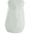 thumbnail image 5 of DecMode 6"W, 16.25"H Stoneware Modern Vase, White, 1 - Piece, 5 of 8