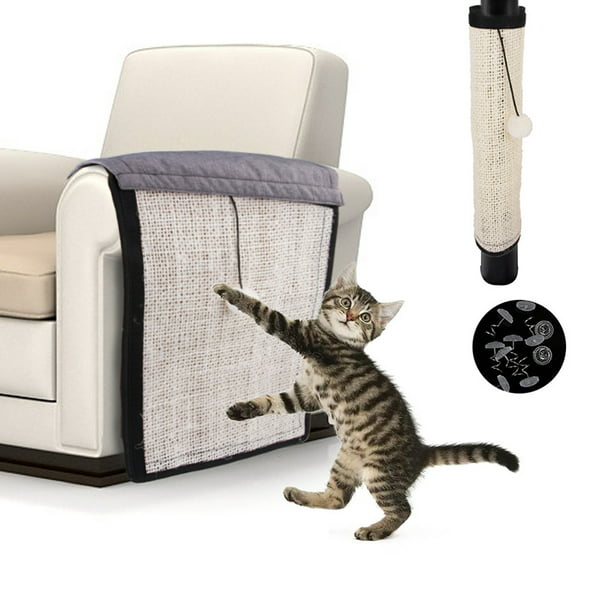 Pet Cat Scratching Post Board Cats Scratch Mat Sofa Sisal Pad Furniture