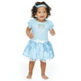 thumbnail image 4 of Disney Princess Cinderella Infant Baby Girls Dress and Headband Newborn to Infant, 4 of 5