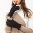 thumbnail image 4 of Dyfzdhu Thickened Warm Lengthened Wrist Knitted Fried Dough Twist Stereoscopic Screen Gloves In Winter, 4 of 6