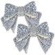 thumbnail image 2 of 2pcs Shoes Charms Rhinestones Shoes Bowknot Charms Women Shoe Decorations, 2 of 4