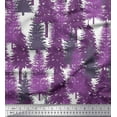 thumbnail image 1 of Soimoi Modal Satin Fabric Cedar Tree Decor Fabric Printed Yard 42 Inch Wide, 1 of 5