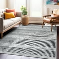 thumbnail image 6 of World Rug Gallery Contemporary Minimalistic Stripe LInes Area Rug - CREAM 7' 10" x 10', 6 of 8