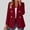 *Wine, variant on ClodeEU Women's Long Sleeve Button Blazer ,Notch Collar Slim Fit Cardigan Jacket with Pockets Wine,Womens Plus S