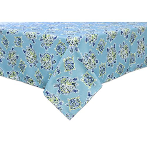 Tommy Bahama Tranquil Turtles 60"X84" Oblong Tablecloth