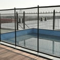 thumbnail image 3 of Costway 4'x48' In-Ground Swimming Pool Safety Fence Section 4 Set 4'x12', 3 of 10
