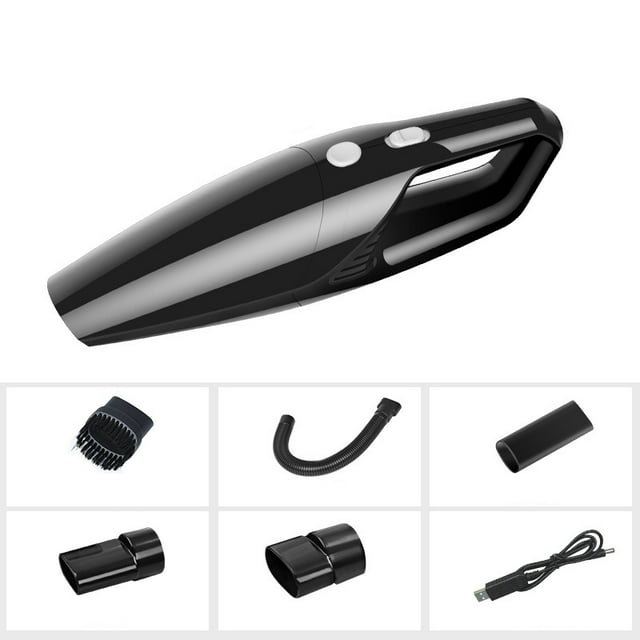 CAROOTU Handheld Vacuum Cleaner Strong Suction Portable Auto Dust Buster for Home Cars Wet Dry Use