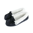 thumbnail image 5 of Jessica Simpson Womens Jessica Simpson Girls Micro Suede Moccasin Indoor Outdoor Slipper Shoe, 5 of 9
