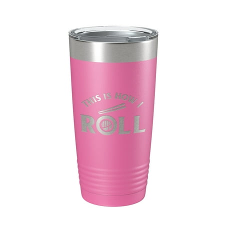 

Sushi Tumbler This Is How I Roll Travel Mug Insulated Laser Engraved Coffee Cup 20 oz Pink