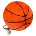 thumbnail image 3 of Porte-clés de Basketball en Peluche Orange Alliage de Zinc 1Pcs, 3 of 5