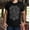 Black-4, variant on Fenrir Wolf Odin Norse Runes Distressed T-Shirt T-Shirt