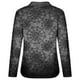 thumbnail image 5 of Moda Mujer Camiseta de manga larga Otoño Cremallera Impresión Blusa Otoño Tops Fridja  czfsfas6660, 5 of 5
