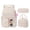 B #144, variant on Girls 3Pcs School Backpack Bundle, Multi-compartment Corduroy Student Bookbag with Matching Lunch Tote & Pencil Pouch, Cute Printed Daypack for Elementary Middle School