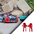 thumbnail image 3 of Vogacara Bloque de dirección de 2 piezas para coche deportivo plano ARRMA 1/8 Bloque de dirección fácil de instalar para ARRMA 1/8 Kits de construcción modelo azul, 3 of 6