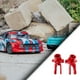 thumbnail image 4 of Bloque de dirección Bewildely 2 uds para ARRMA 1/8 coche deportivo plano azul, 4 of 6