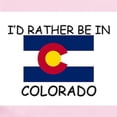 thumbnail image 2 of CafePress - I'd Rather Be In Colorado Infant Bodysuit - Baby Light Bodysuit, Size Newborn - 24 Months, 2 of 4