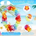 thumbnail image 2 of Collar Sherr con forma de leis hawaiano LED, 48 unidades, 100 cm, con iluminación, 2 of 7