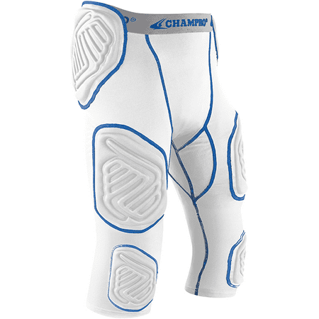 Knit Football Hand Pad - Champro Adult Bull Rush 7 Pad Football Girdle