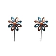 thumbnail image 4 of Inteprter Outdoor Wind Art Rotating Windmill for Lawn Ornaments rojo oro azul 22x9.5x68cm 2Conjunto, 4 of 6