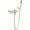 Satin Nickel, variant on Rohl A2202lm Lombardia Wall Mounted Tub Filler - Chrome