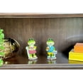 thumbnail image 3 of Frog Statues Figurines Surfer Garden Home Shelf Decor Collectible Hawaiian Polynesian Style Dressed Party Wedding Indoor Outdoor 5" H (Set of 2 Standing Figurines), 3 of 5