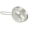 thumbnail image 4 of DINHEAROM Multi Purpose Drain Basket 1Pcs Indoor Kitchen Use Outdoor Camping Stainless Steel Vegetable Filtering Silver, 4 of 8