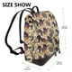 thumbnail image 2 of Fotbe Fashion Hippie Girl Mochila Bolso con Estampado para Mujer, Mochila Antirrobo de Nylon Impermeable, Bolsa Ligera de Hombro, 2 of 4
