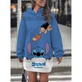 thumbnail image 2 of 2024 Nuevo vestido con capucha para mujer, estilo casual callejero minimalista, suéter a la moda, top, sudaderas con capucha, jersey 3d, 2 of 5