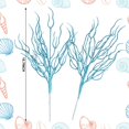 thumbnail image 2 of Adorno colgante Vercraft de 40 cm con purpurina azul con ramas costeras, 2 of 7
