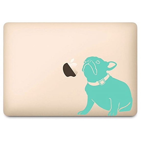 Mint Bella the French Bulldog Sitting Decal for 12" Macbook