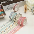 thumbnail image 2 of YUBX Cute Washi Tape Pack 30 Rolls Kawaii Colors Masking Decorative Tapes, 2 of 6