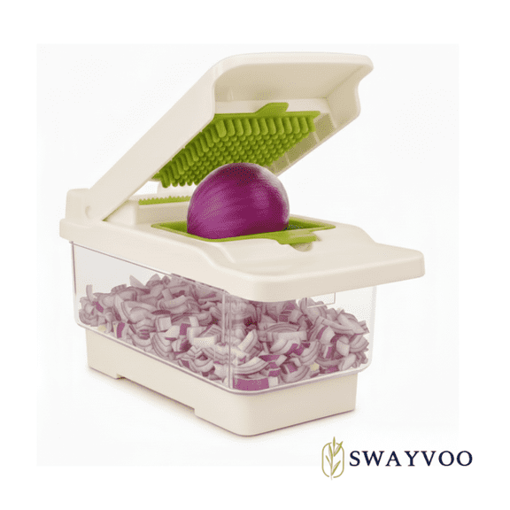 Swayvoo Mandoline Slicer Vegetable Chopper Safe Slicer Vegetable Dicer
