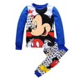 thumbnail image 1 of Automne Fille Enfants Pyjamas en Coton Mickey Minnie Dessin Animé Vêtements de Nuit Ensemble de Pyjamas à Manches Longues, 1 of 5