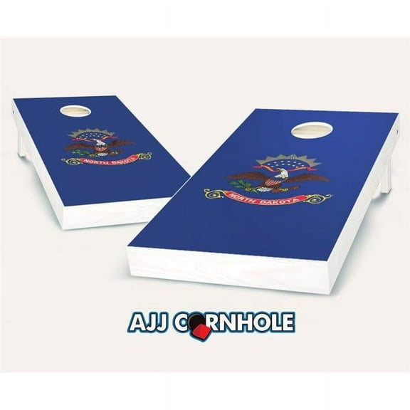 AJJCornhole 107-PennsylvaniaFlag Pennsylvania Flag Theme Cornhole Set with Bags - 8 x 24 x 48 in.