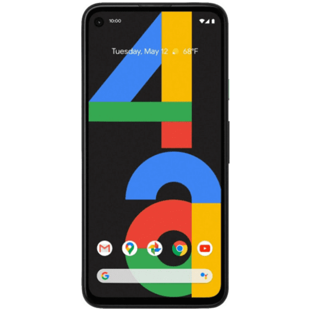 スマートフォン/携帯電話 スマートフォン本体 Google Pixel 4a 5G 128GB Factory Unlocked Google Edition 6GB RAM Phone Black