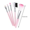 thumbnail image 3 of 5 Pcs Makeup Brush Set for Foundation Eyebrow Eye Shadow and Concealer Beauty, 3 of 9