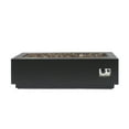 thumbnail image 2 of Noble House Wellington Rectangular Fire Pit with Tank Holder in Brushed Brown, 2 of 10