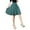Army Green, variant on Glisme Skirts For Women Knee Length Pleated Skirt For Dancing Versatile Party Dress Green